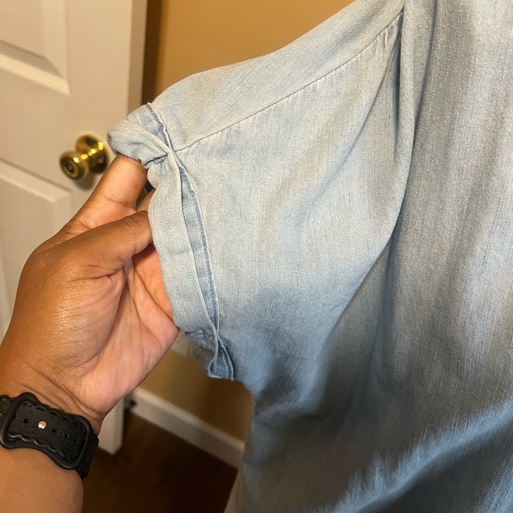 Denim Button Down - Picture 4 of 7
